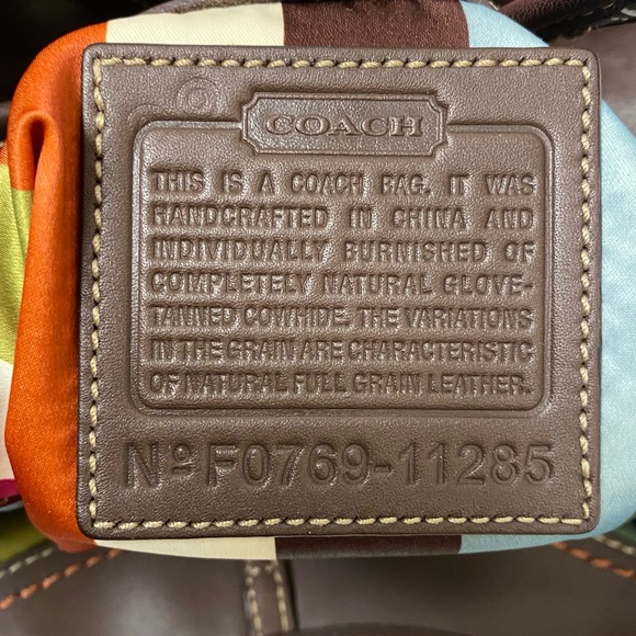 Coach Ergo Leather Legacy Tote - Picture 4 of 7